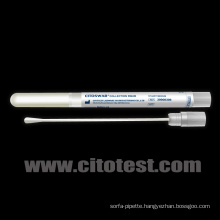 White Cap Transport Swab with PS Stick+Viscose Tip